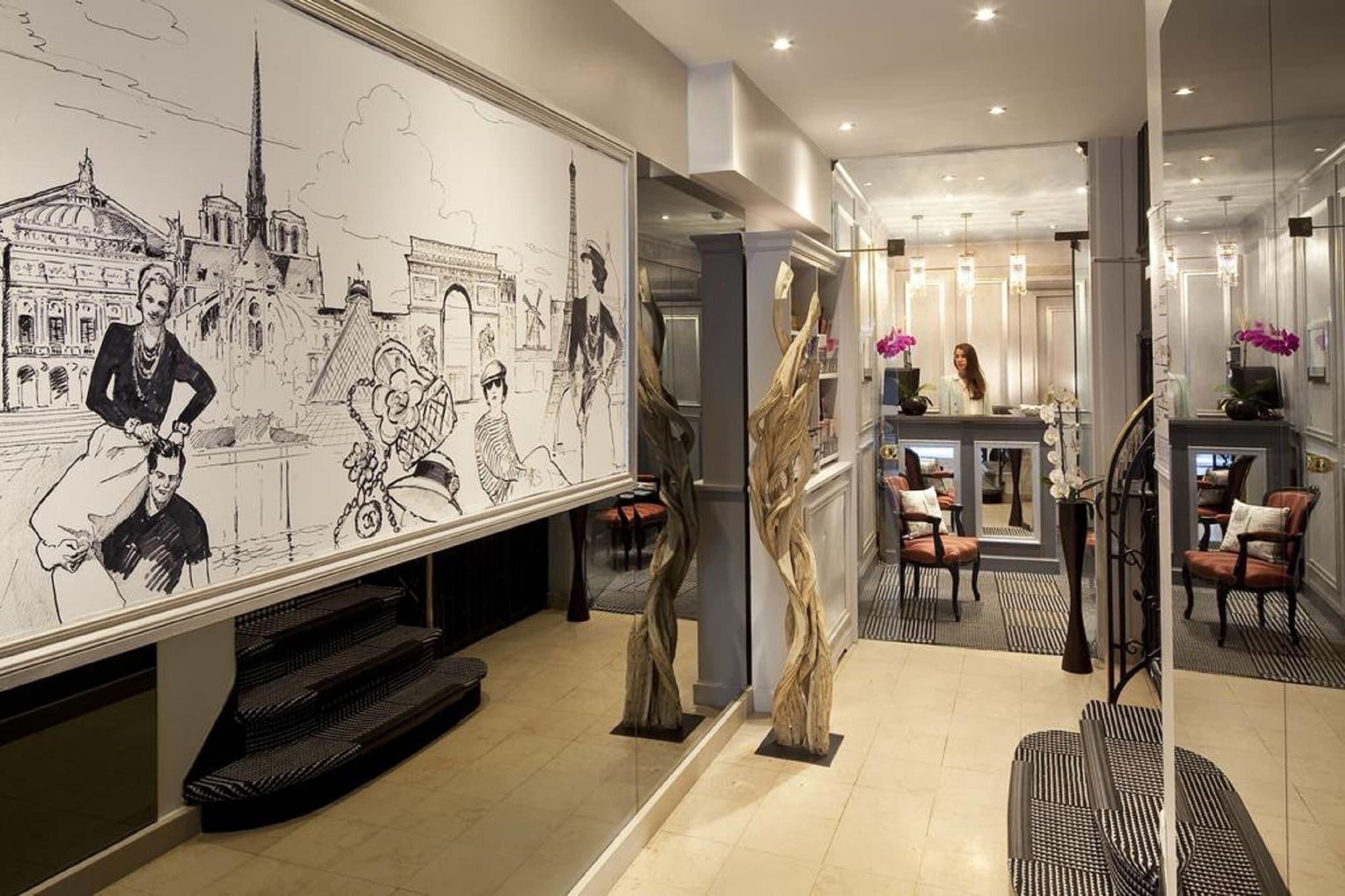 Hotel Riviera Elysees Paris Eksteriør bilde